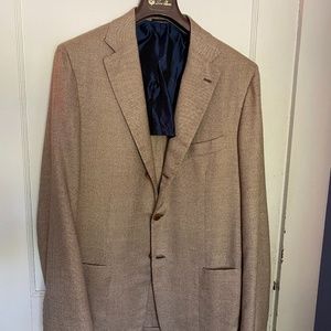$3660NWOT Kiton Cashmere/Silk Summer Sports Jacket